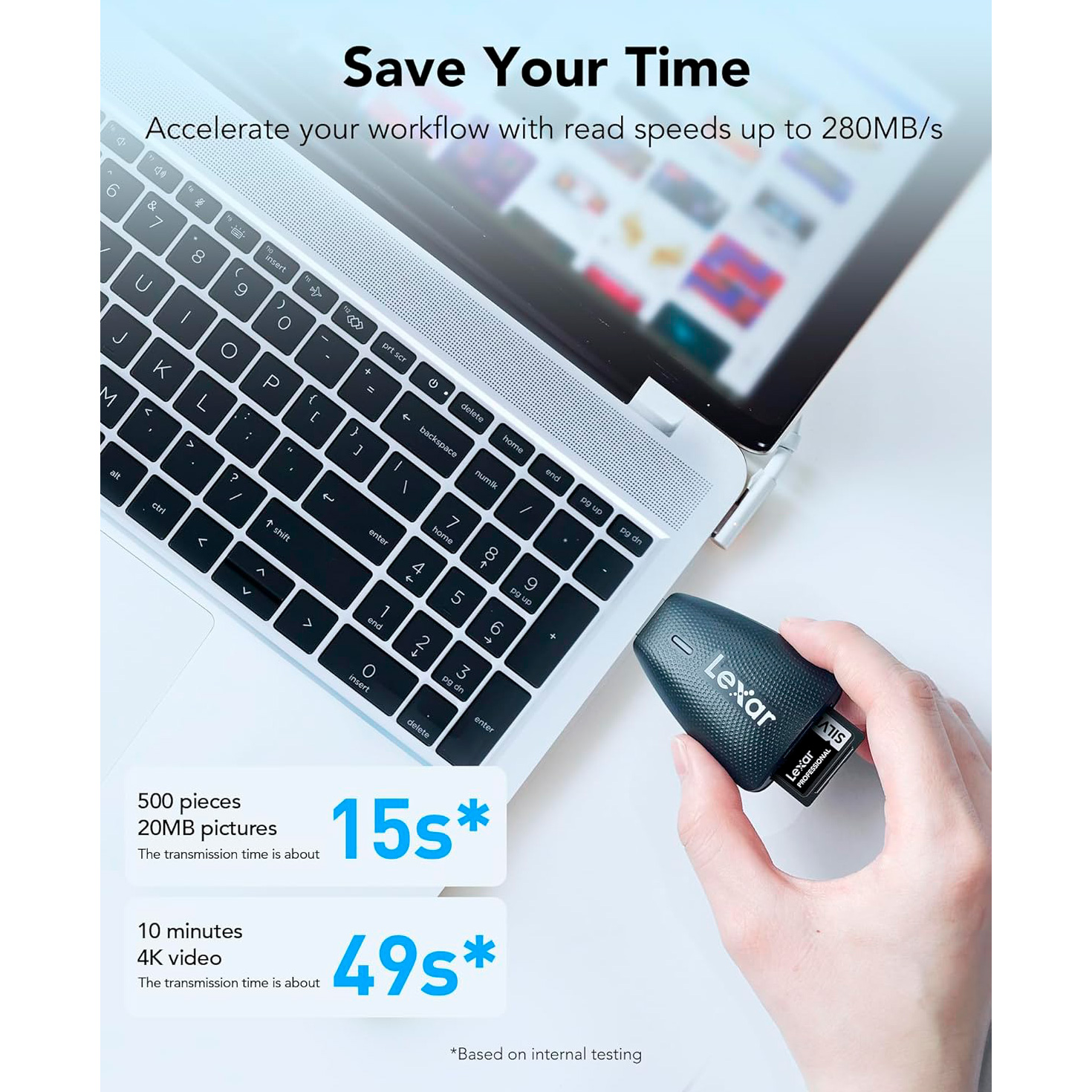 Карта памяти Lexar SDXC 64GB Professional Silver PRO UHS-II U3 V60 (280/130 MB/s)