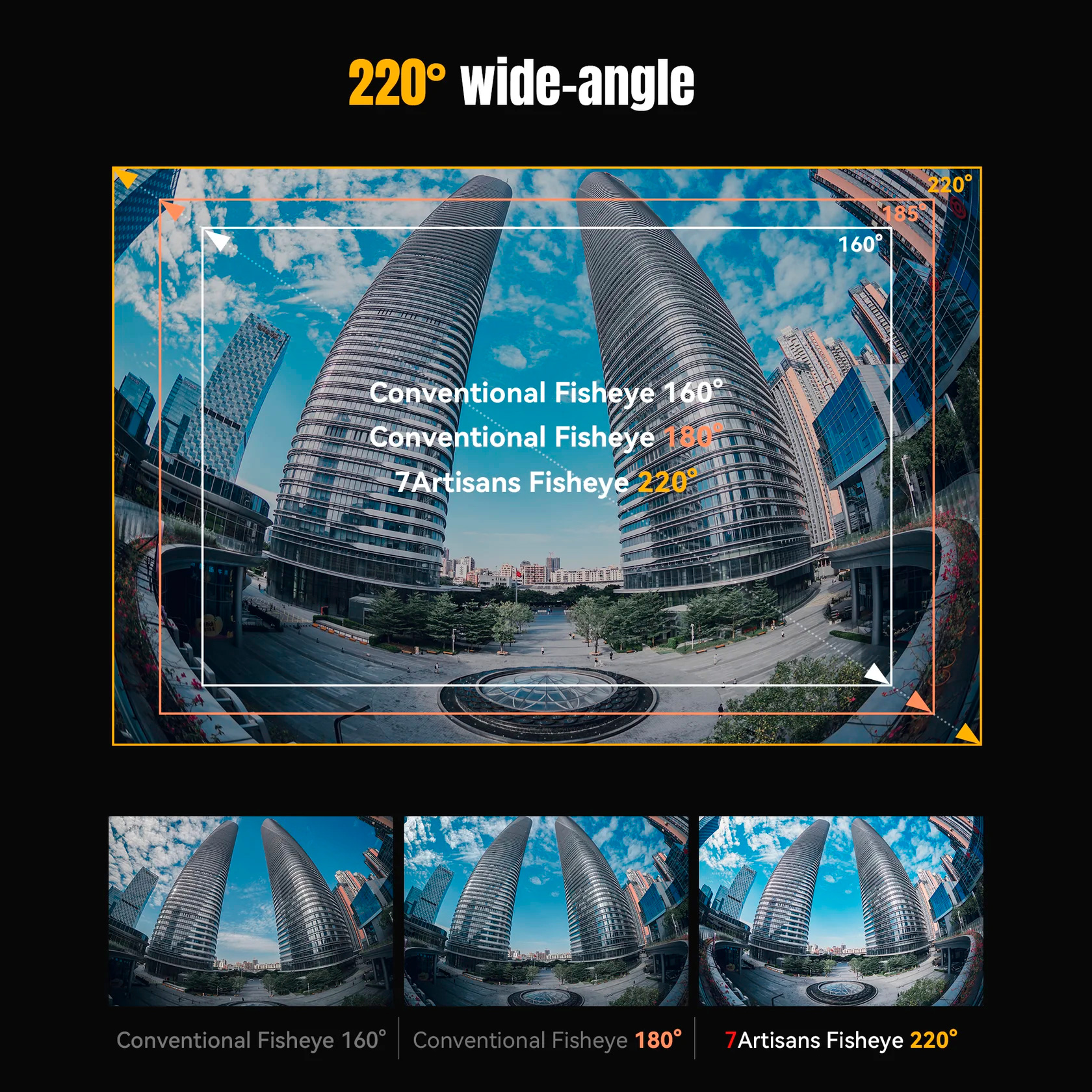 Объектив 7Artisans 6mm f/2 Fisheye для Canon RF (APS-C)