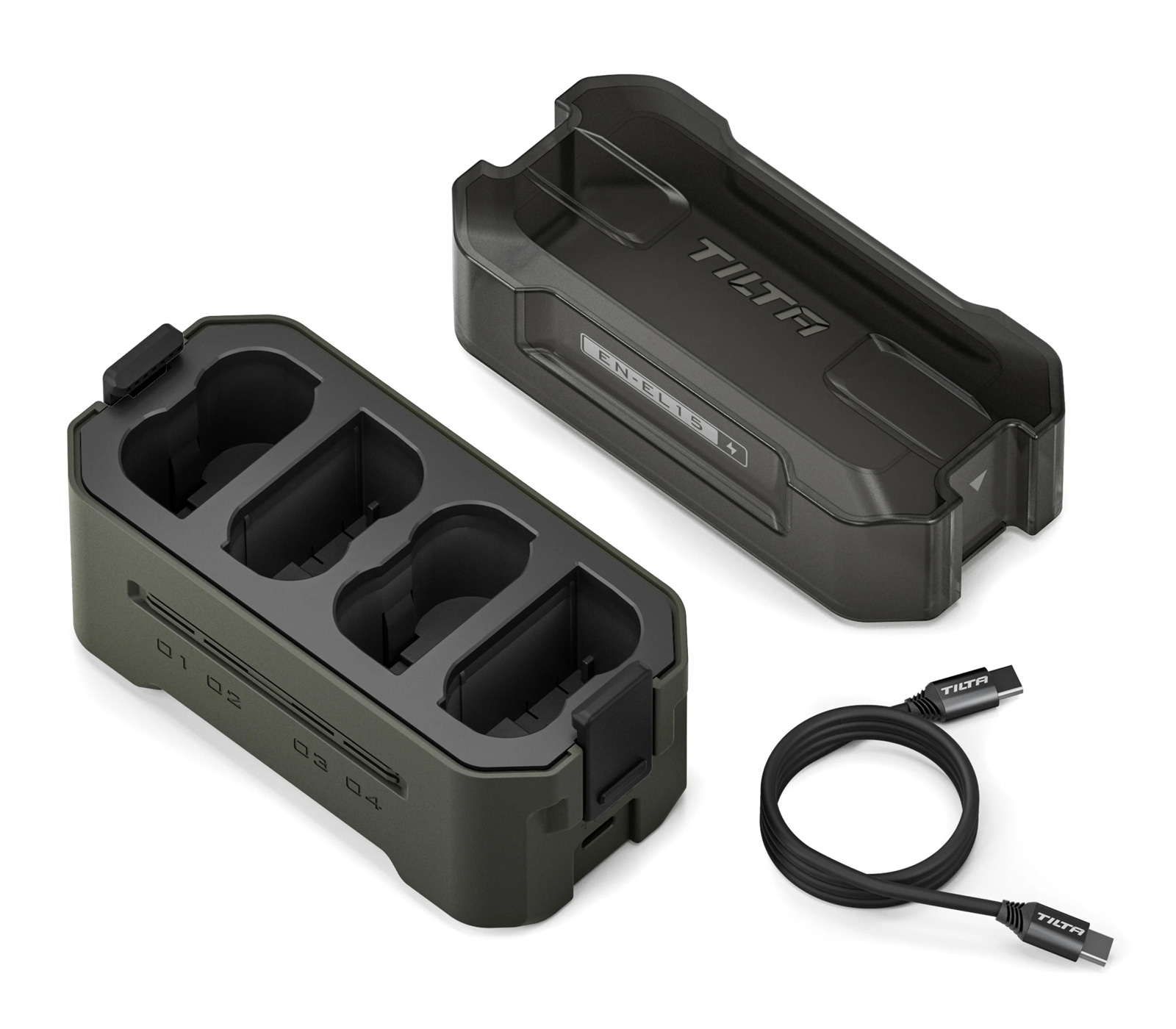 Зарядная станция Tilta Charging Station Battery Kit для 4х EN-EL15c + 2 АКБ в комплекте