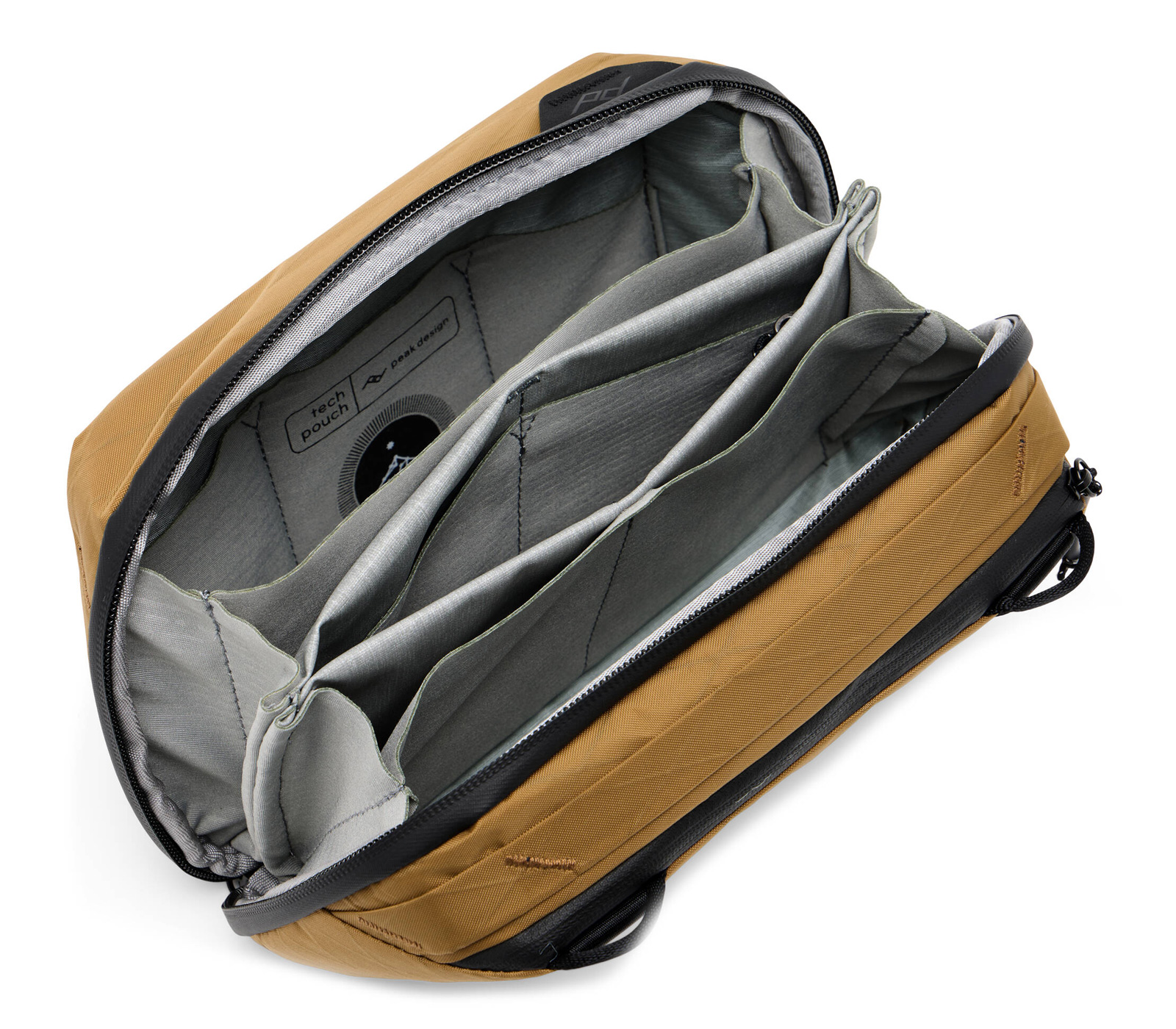 Чехол-органайзер Peak Design Tech Pouch V3, цвет Coyote, коричневый
