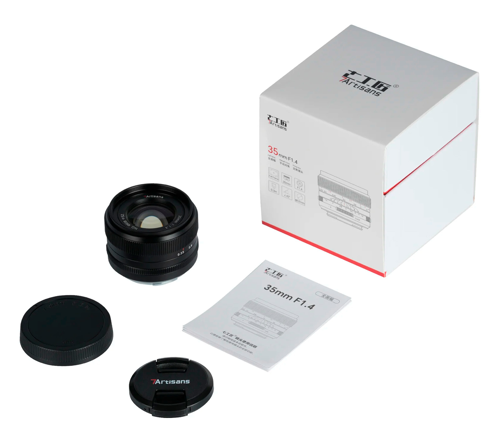 Объектив 7Artisans 35mm f/1.4 Mark III Sony FE