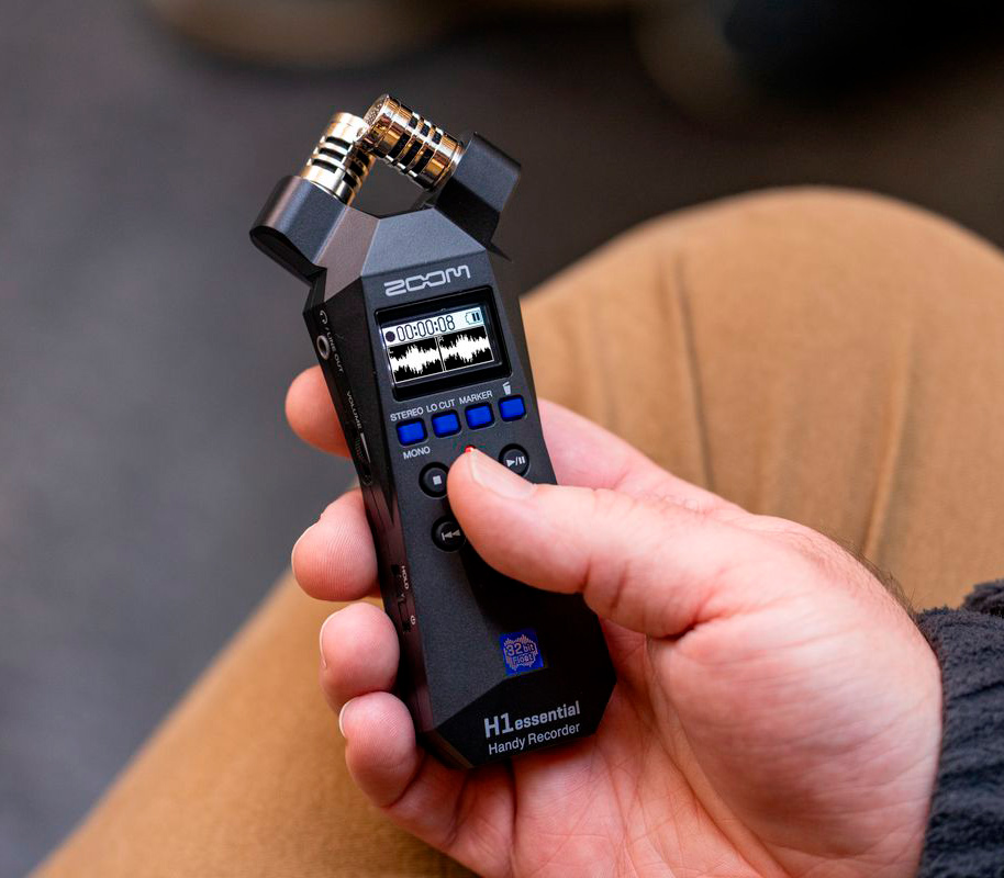 Портативный рекордер Zoom H1e, 32 bit Float