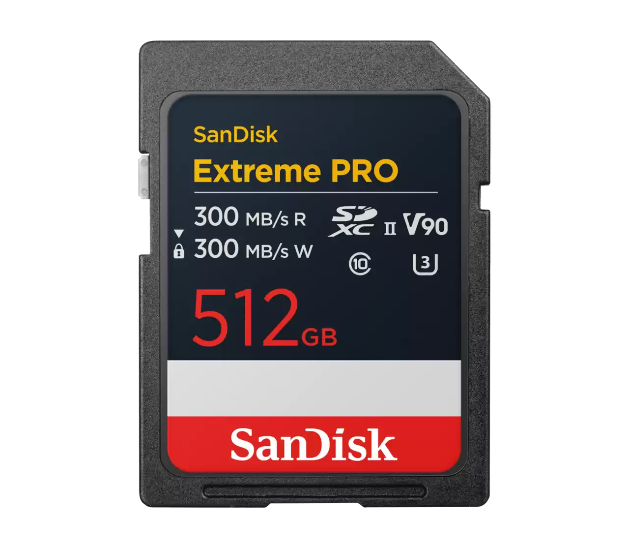 Карта памяти SanDisk SDXC 512GB Extreme Pro UHS-II V90 300MB/s