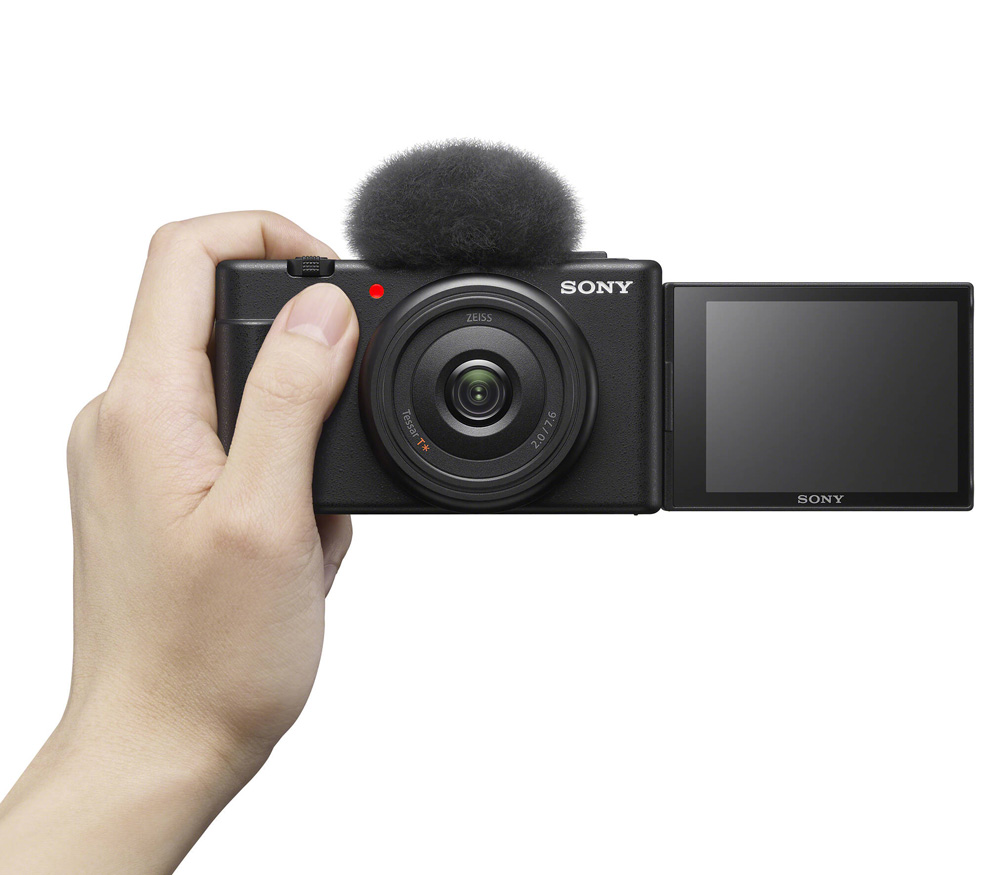 Компактный фотоаппарат Sony ZV-1F, черный