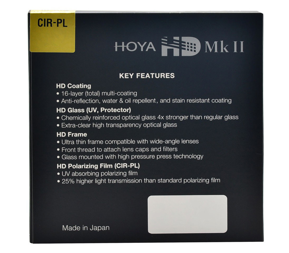 Светофильтр Hoya PL-CIR HD Mk II 52mm