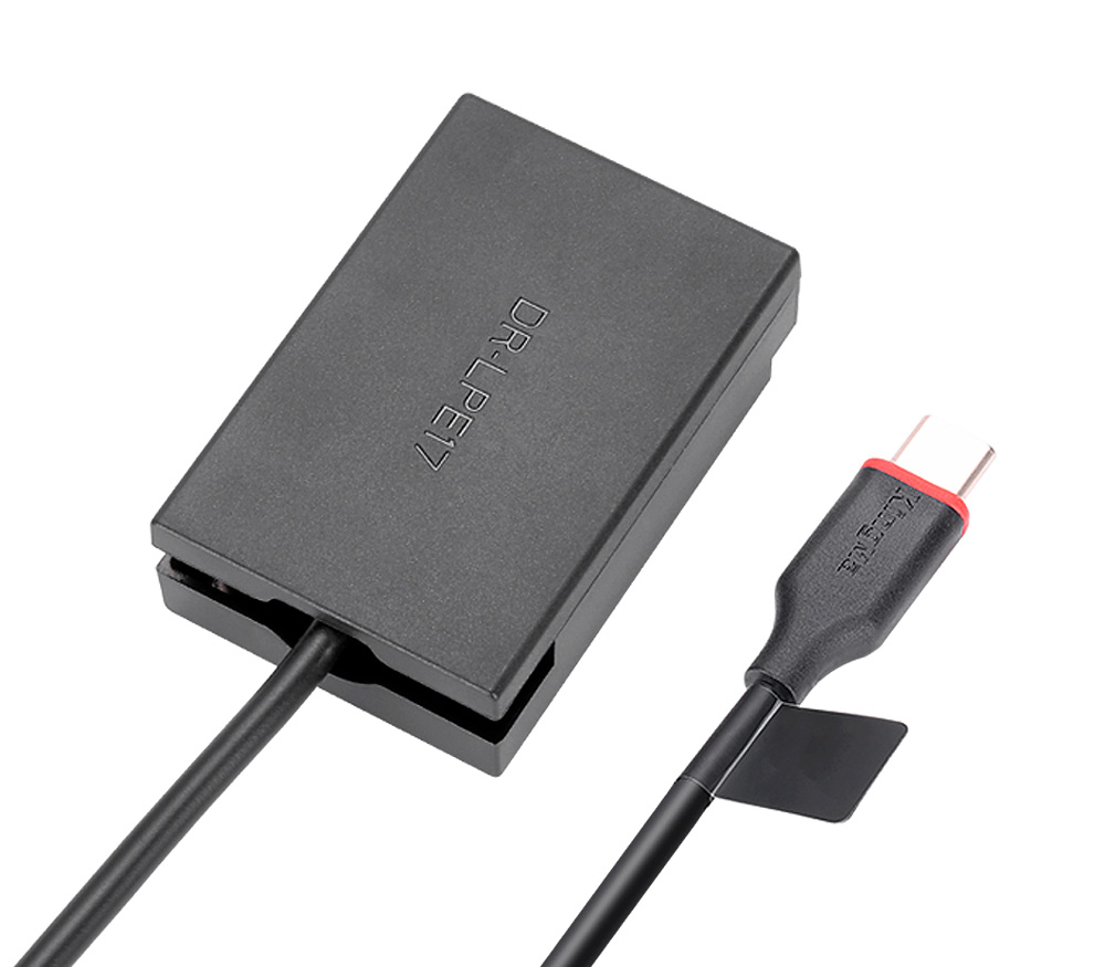 Адаптер питания Kingma TC-LPE17-M, вместо Canon LP-E17 с выходом USB-C