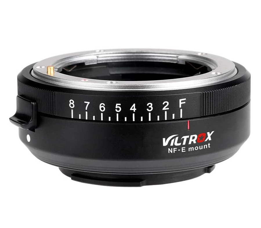 Адаптер Viltrox NF-E, для объективов Nikon F на камеры Sony E, увеличение 0.71х