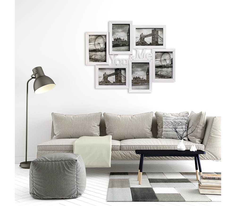 Мультирамка Fotografia на 6 фото 10х15 см (FFC-1027) белая