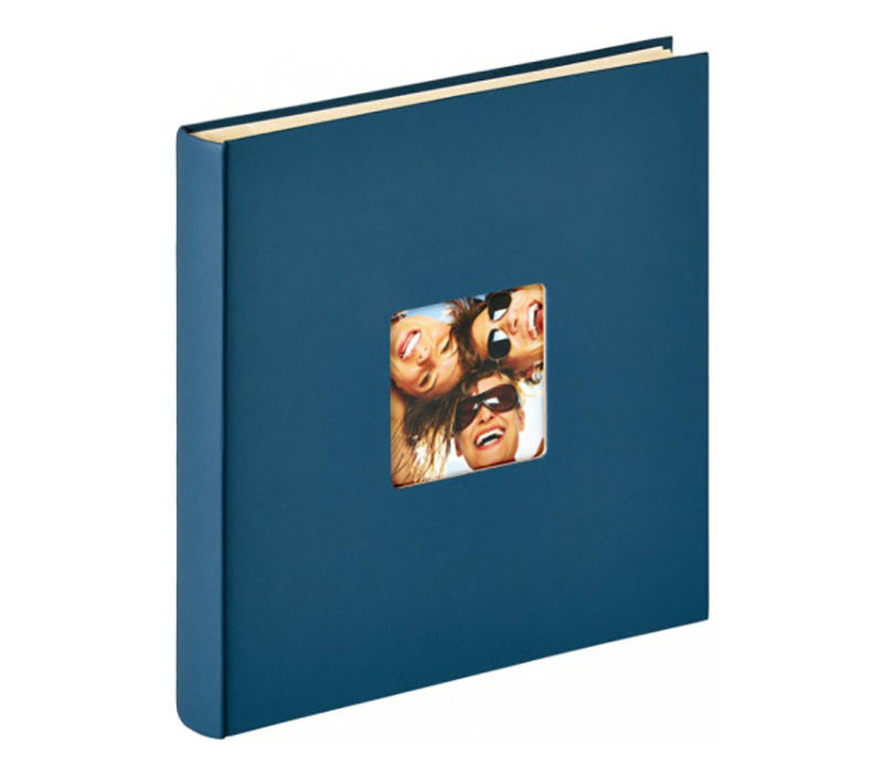 Фотоальбом Walther Магнитный 33x34 см, 50 страниц - "Fun Trend", синий
