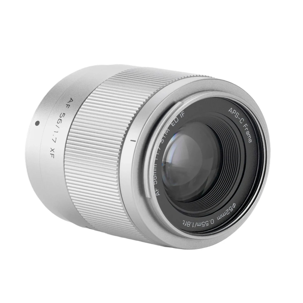 Объектив Viltrox AF 56mm f/1.7 Air X-mount, серебристый