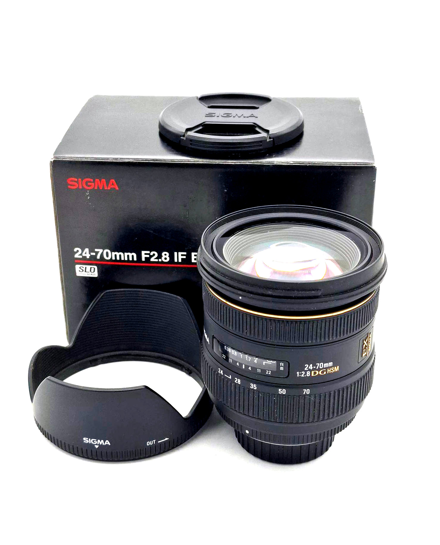 Объектив Sigma AF 24-70mm f/2.8 EX DG HSM Nikon F (состояние 4) (б/у)