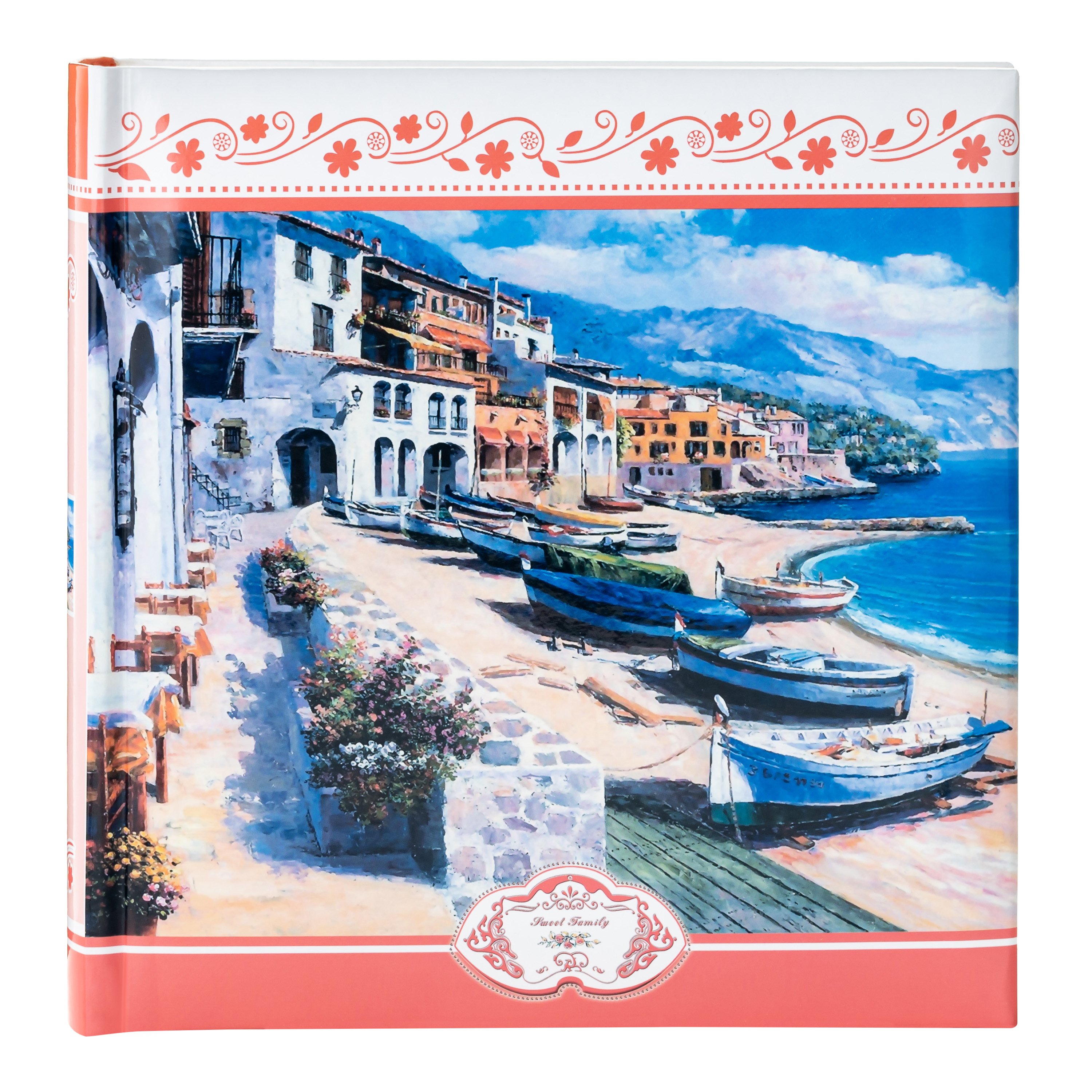 Фотоальбом Fotografia 10x15 см 200 фото, книжный переплет, «Городской пейзаж», FA-BBM200-122