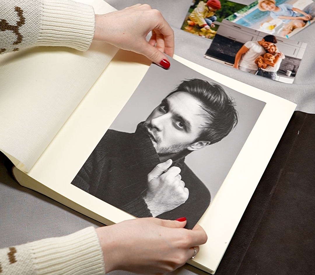 Фотоальбом Tezoro 30х30 см 100 страниц, «Альбино», темно-коричневый