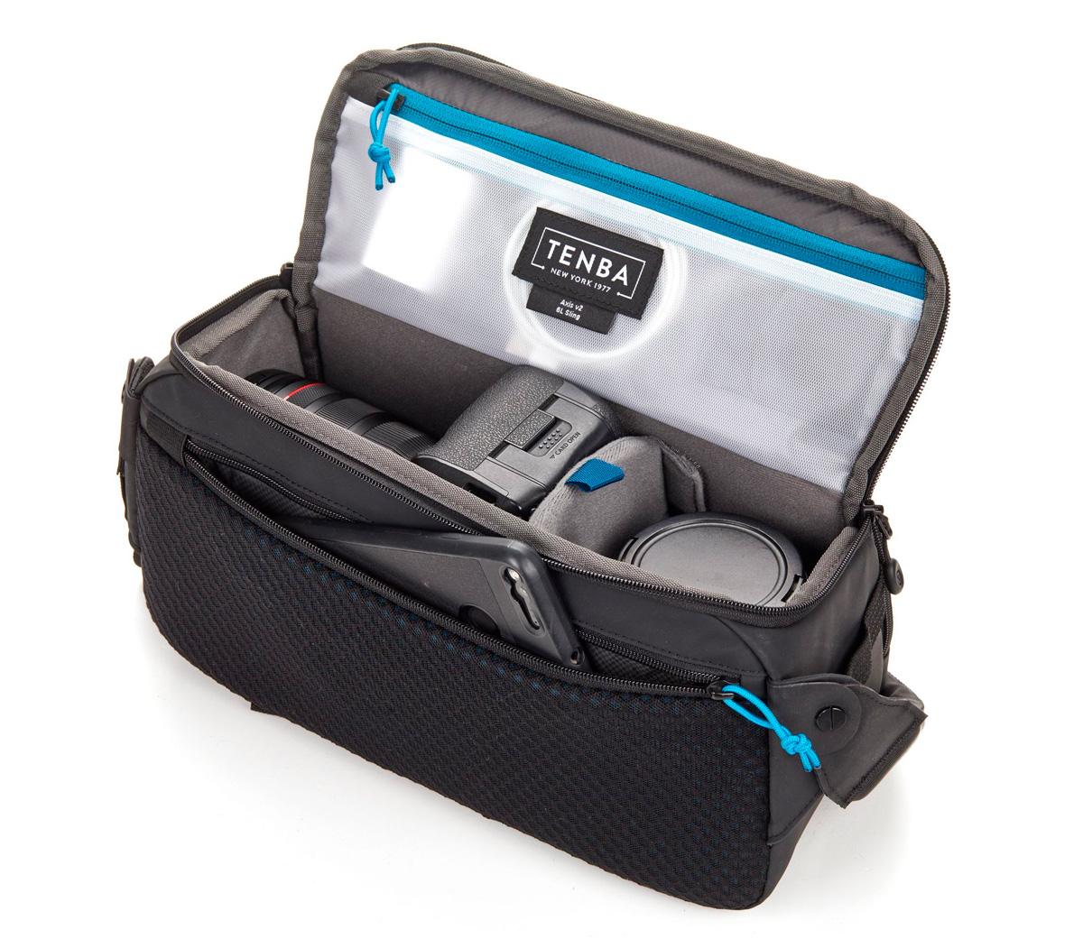 Сумка Tenba Axis v2 Tactical 6L Sling Bag черная