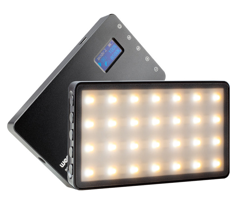 Осветитель Viltrox Weeylite RB08P, светодиодный, 8 Вт, 2500-8500К, RGB