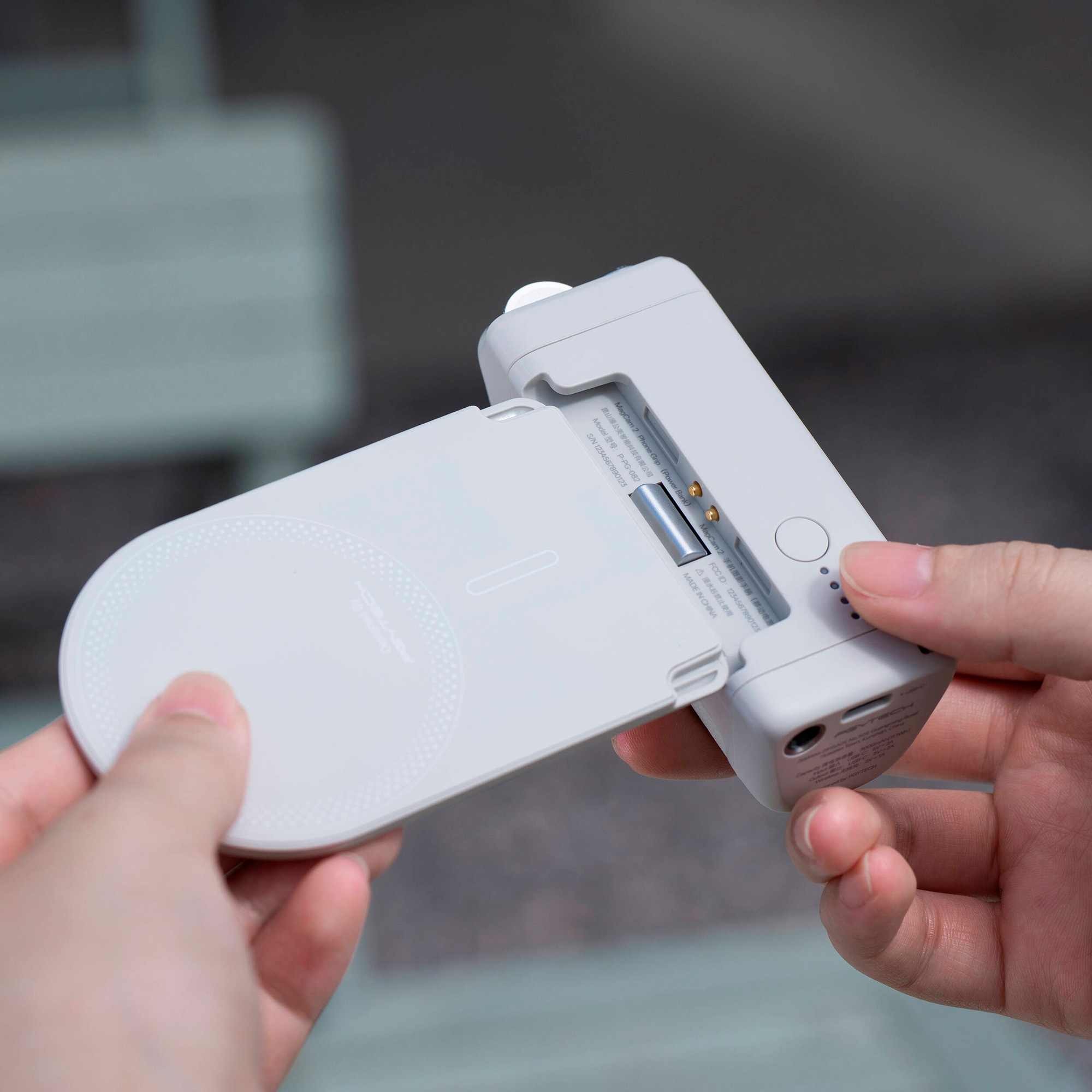 Рукоятка для смартфона PGYTECH MagCam 2 Phone Grip Mint Green, MagSafe