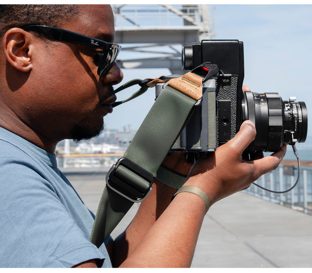 Ремень Peak Design Camera Strap Slide, темно-зеленый (Sage)