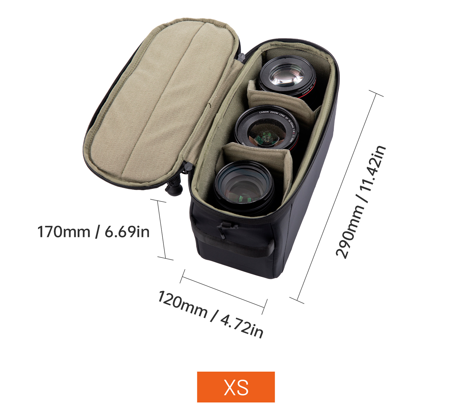 Сумка-вставка PGYTECH Camera Insert XS