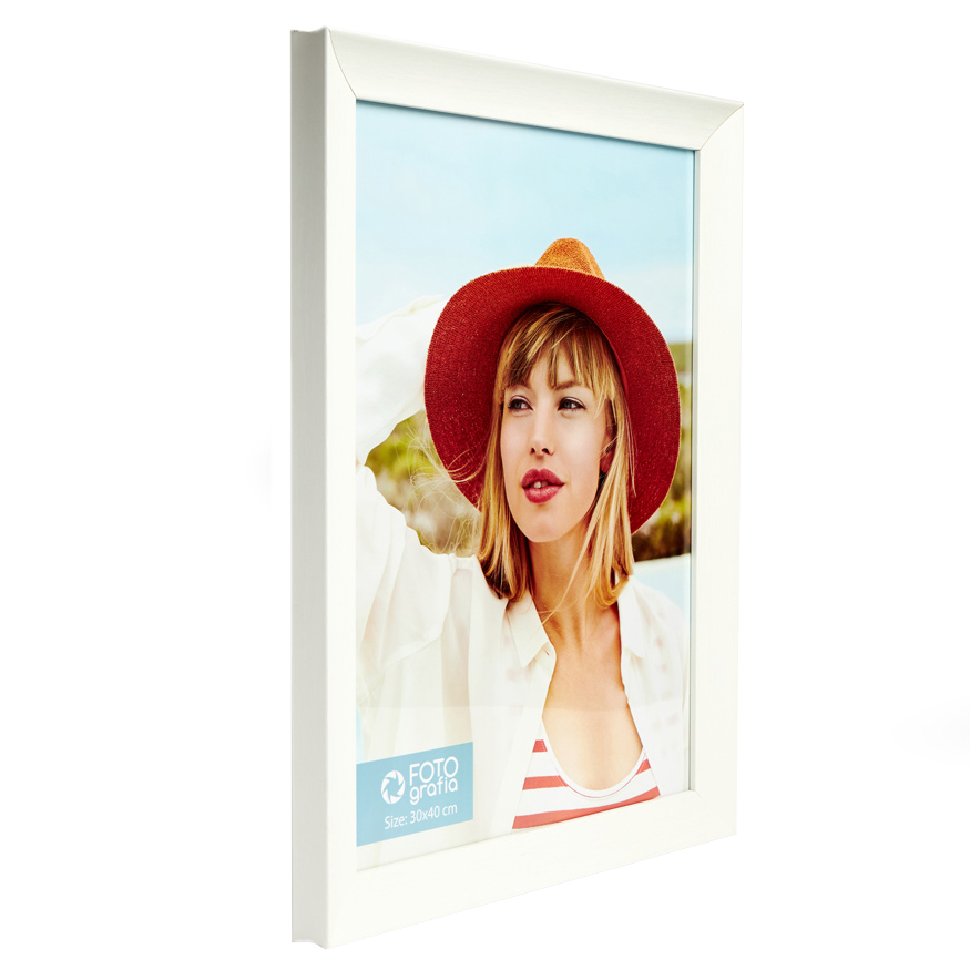 Фоторамка Fotografia 30x40 см, белая (FFMDF-7138)