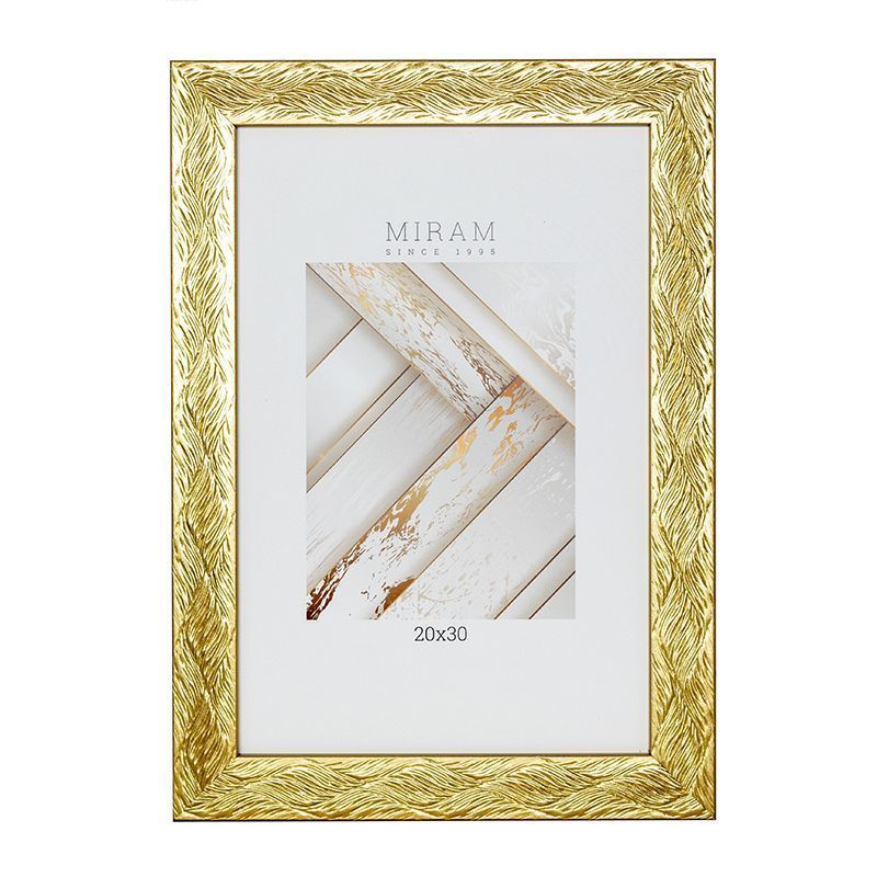 Фоторамка Мирам 20х30 см, 651611-8, золотая
