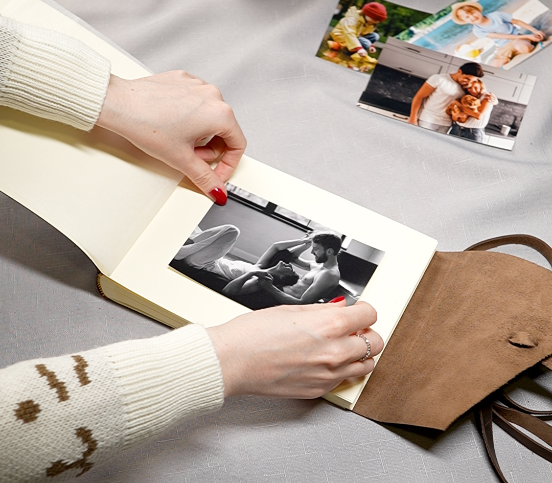 Фотоальбом Tezoro «Верона», 17х23 см, 60 страниц, натуральная кожа