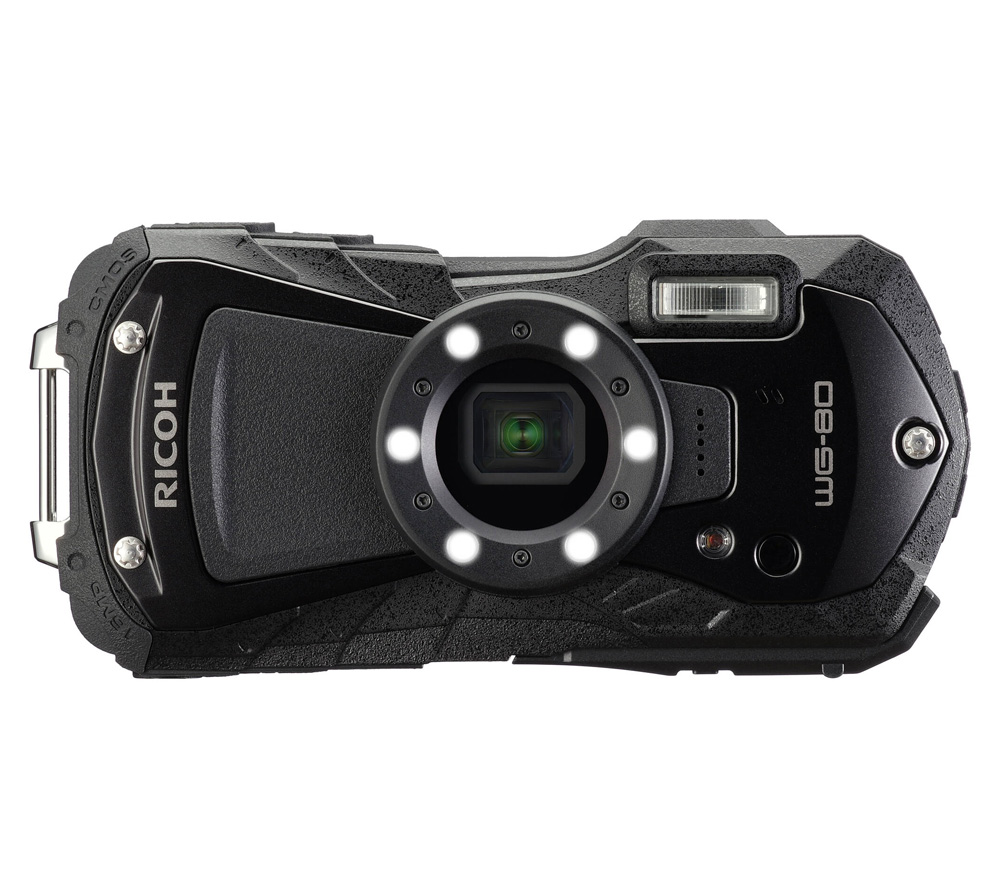 Компактный фотоаппарат Ricoh WG-80 черный