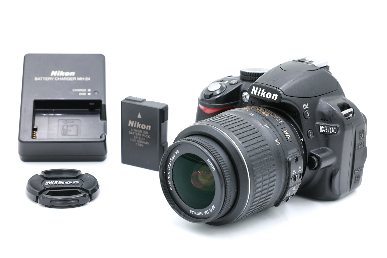 Зеркальный фотоаппарат Nikon D3100 Kit 18-55mm VR (состояние 4) (б/у)