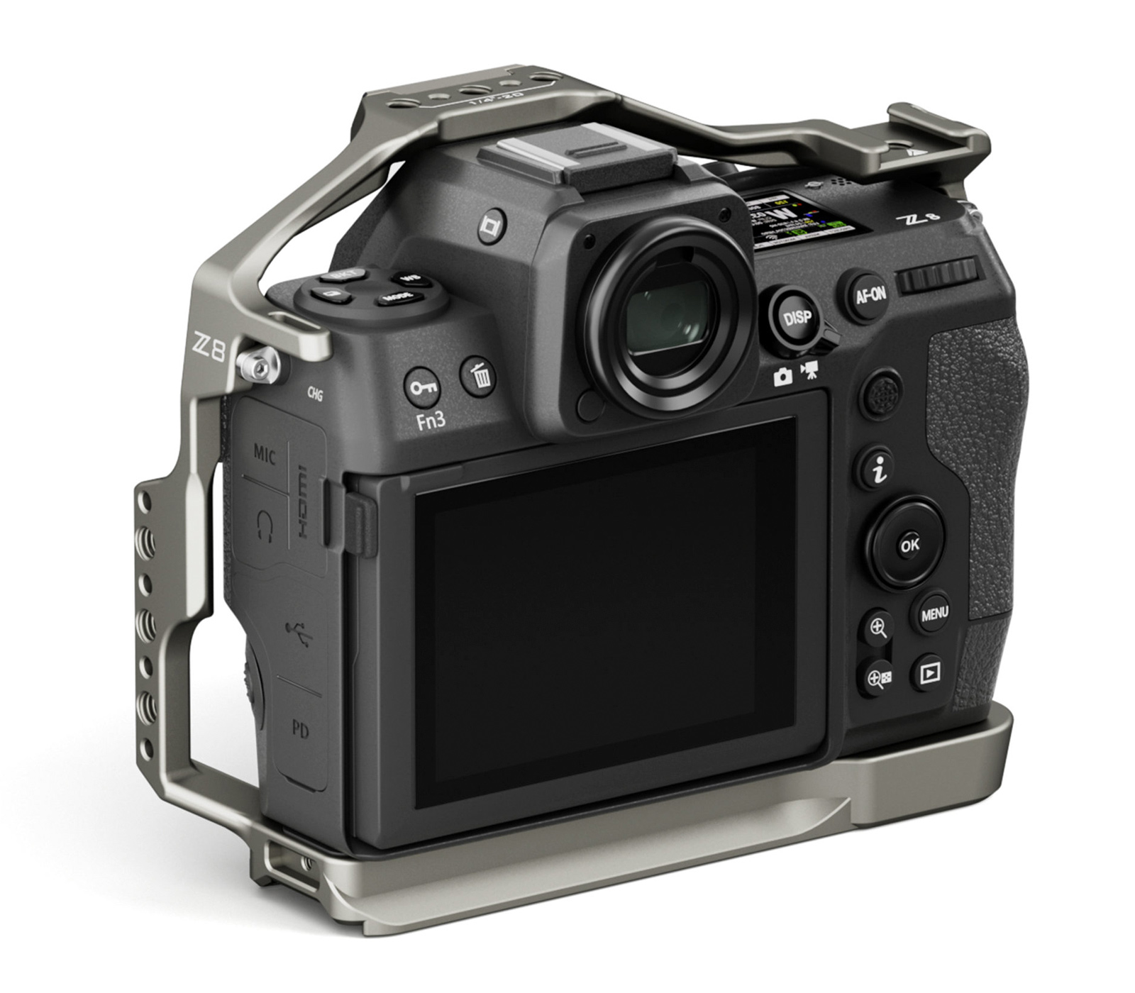 Клетка Tilta Camera Cage Pro Kit для Nikon Z8, титаново-серая