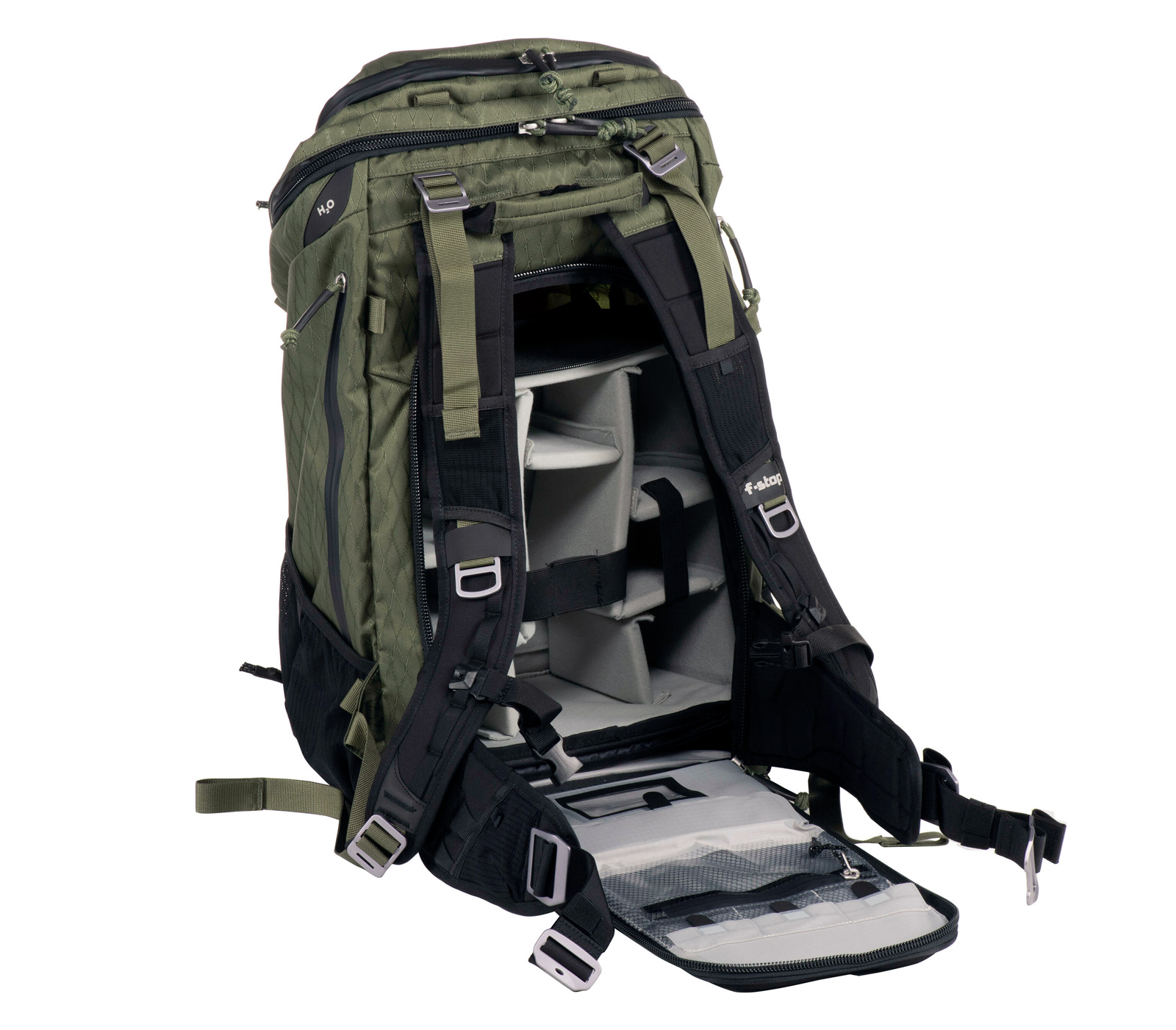 Рюкзак f-stop Ajna 37L DuraDiamond Essentials Bundle, зеленый