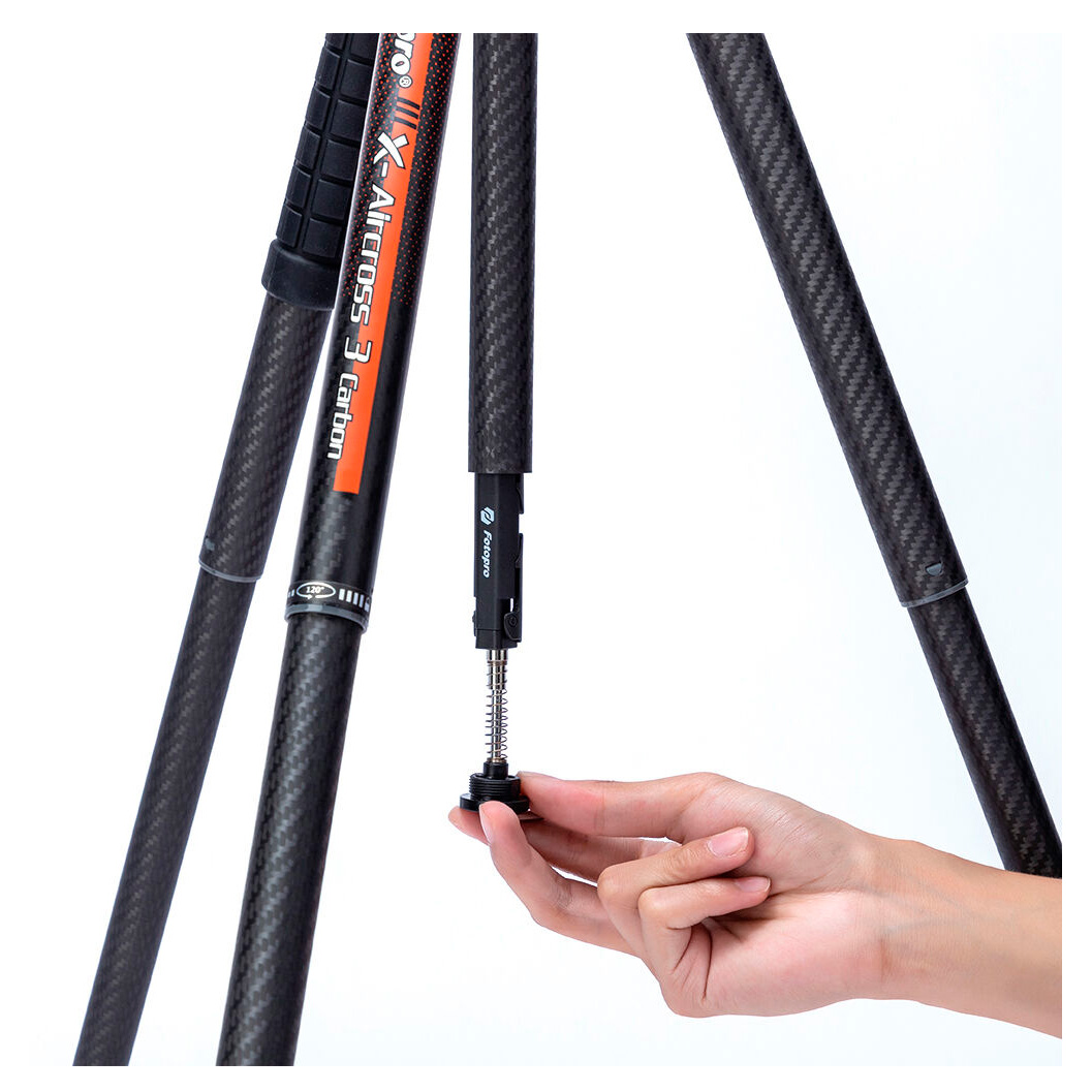 Штатив Fotopro X-Aircross 3 Orange, карбон, до 10 кг