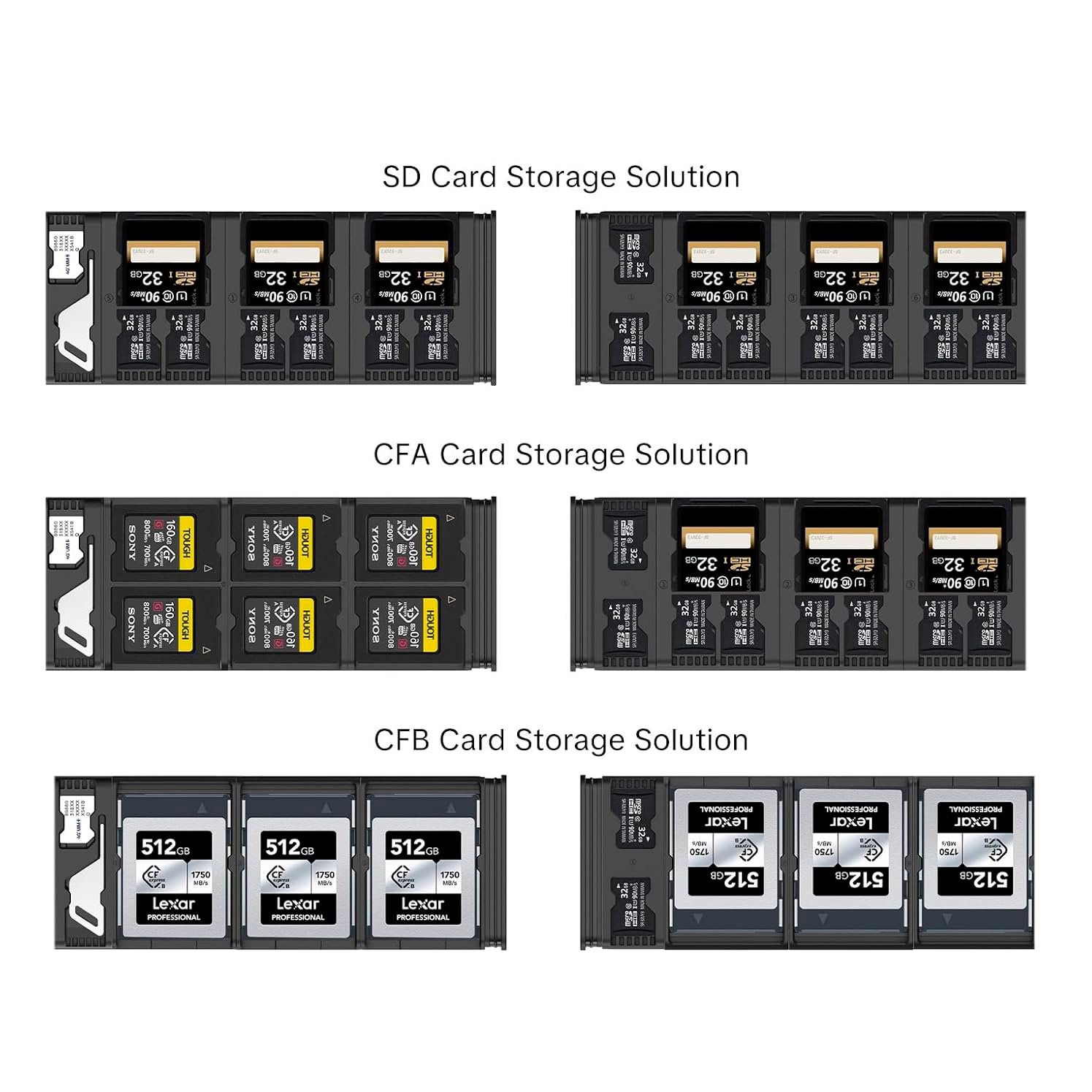 Кейс для карт памяти PGYTECH CreateMate Memory Card Case