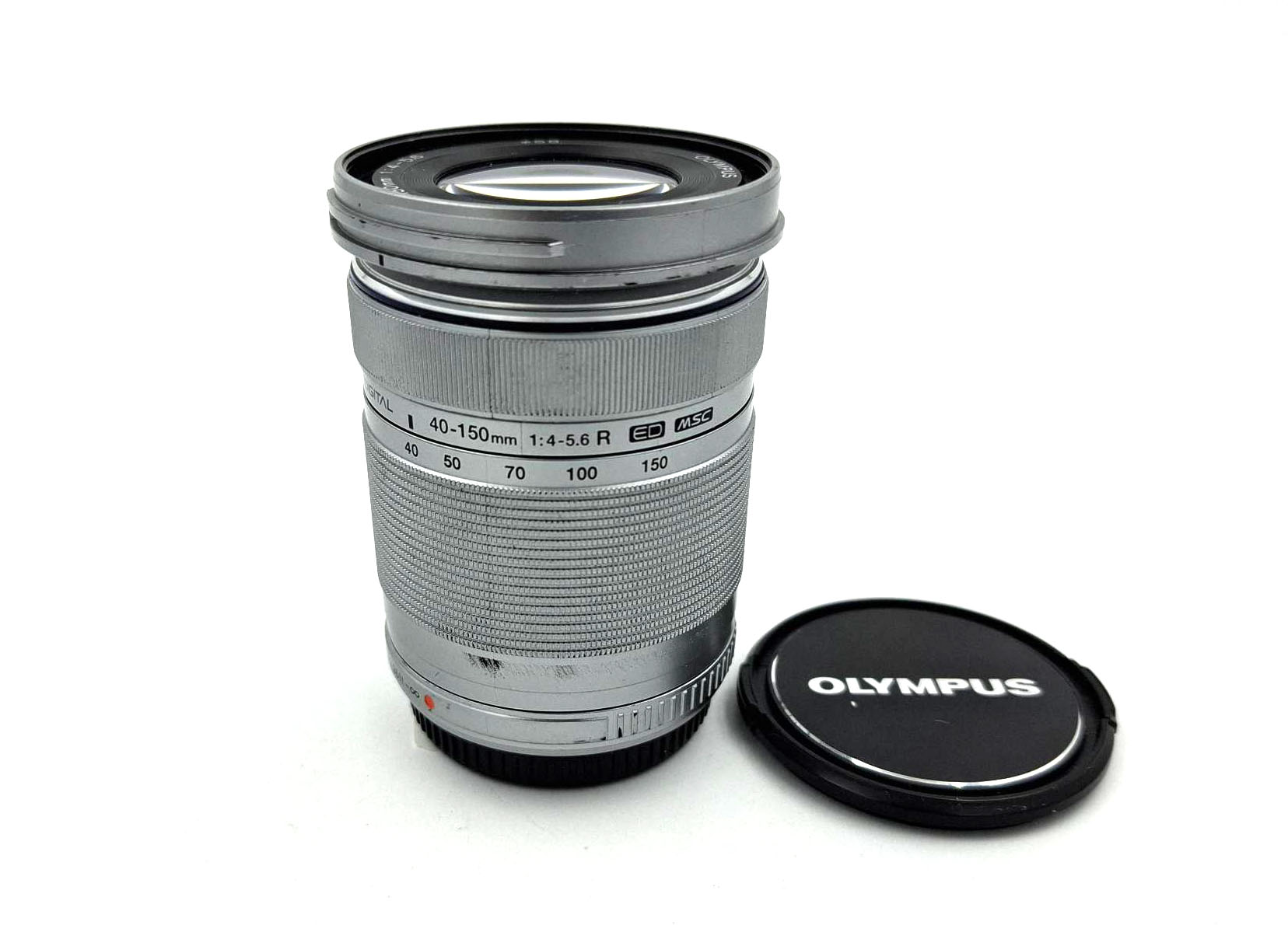 Объектив Olympus M.Zuiko 40-150mm f/4.0-5.6 R Silver (состояние 4) (б/у)