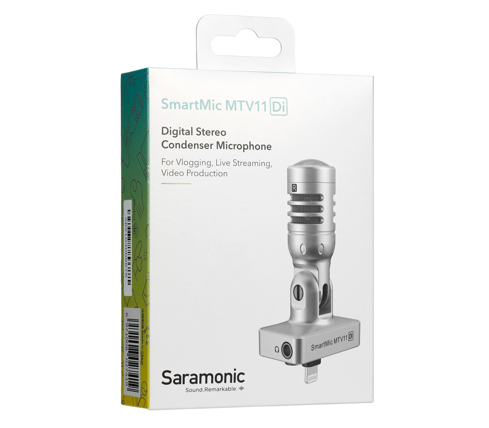 Микрофон Saramonic SmartMic MTV11 Di, стерео, для iPhone