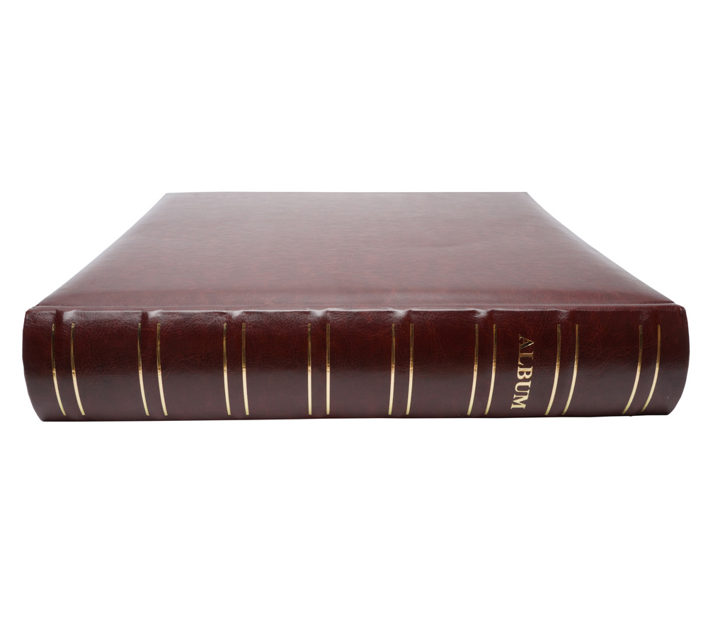 Фотоальбом Fotografia традиционный, 29х32 см, 50 листов, «Классика», коричневый