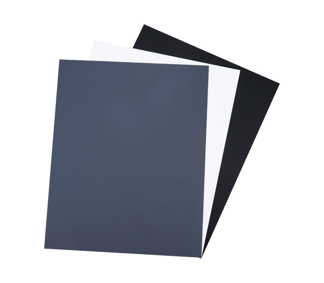 Набор карточек JJC GC-1II, для установки баланса белого, 254 х 202 мм, 3 шт, в чехле