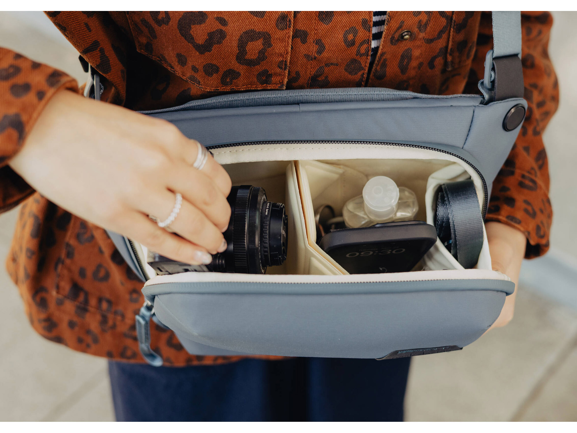 Сумка Peak Design The Everyday Sling 3L, цвет Ocean, синий