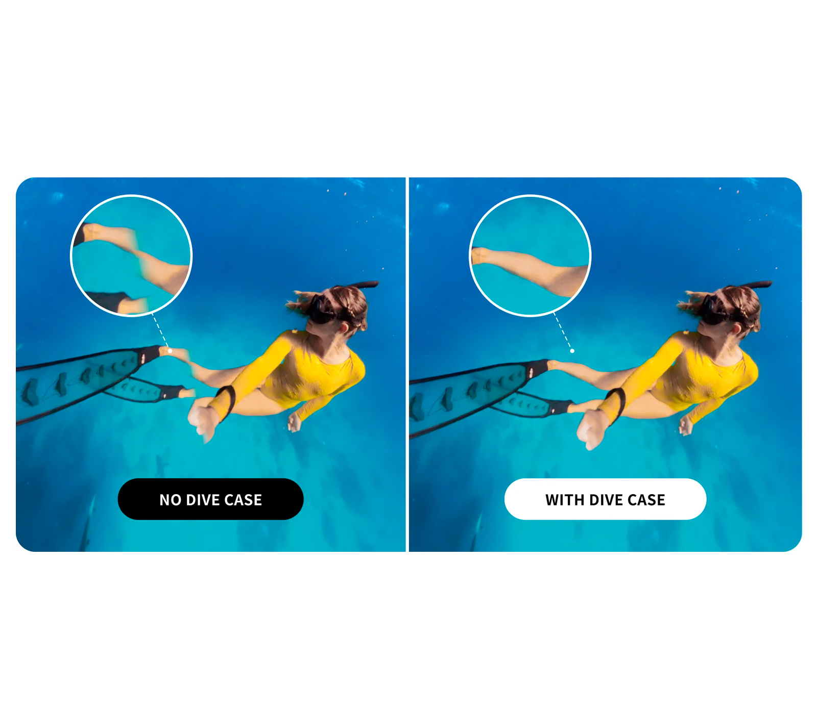 Подводный бокс Insta360 X4 Invisible Dive Case