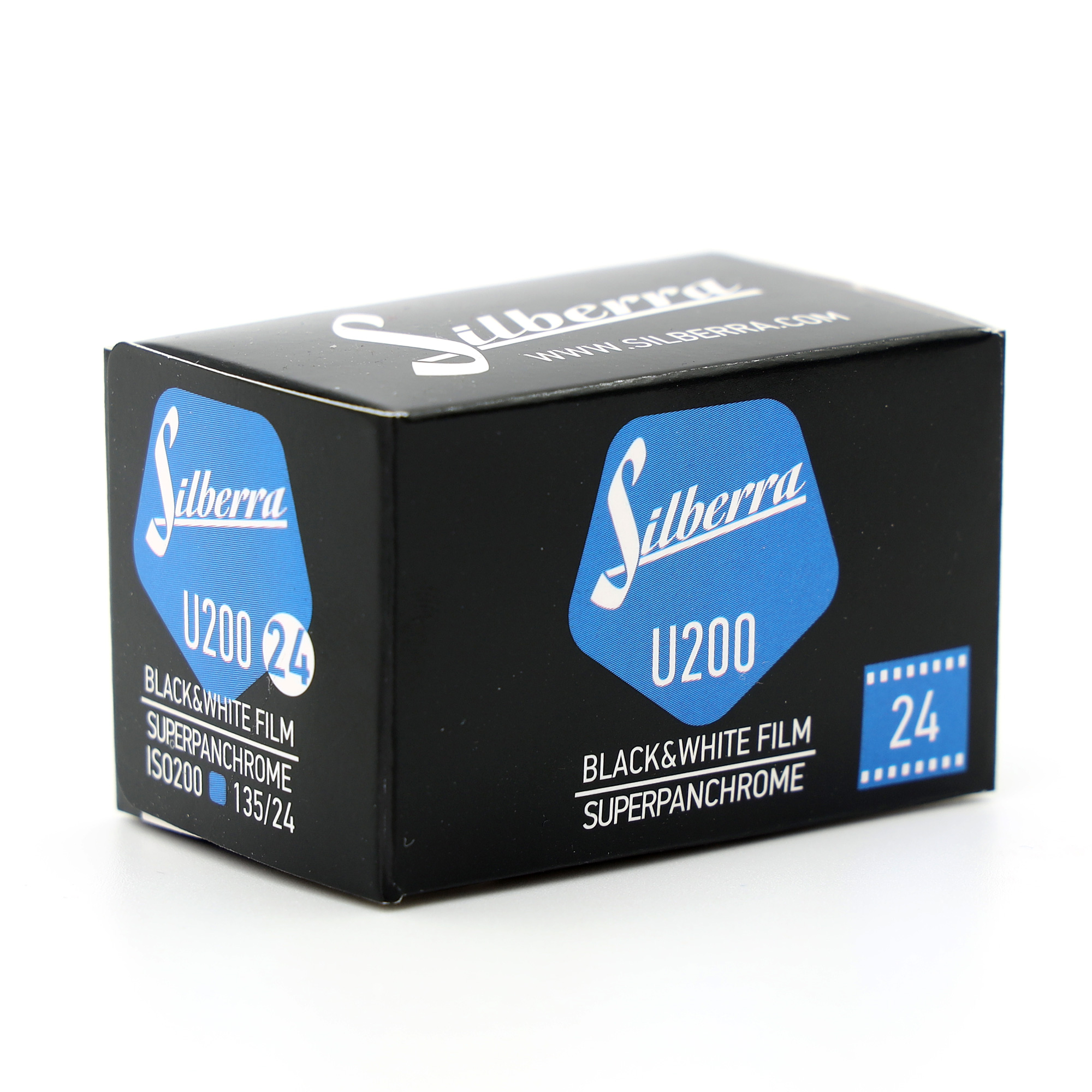 Фотопленка Silberra U200, ч/б негативная, 135 формат, 24 кадра