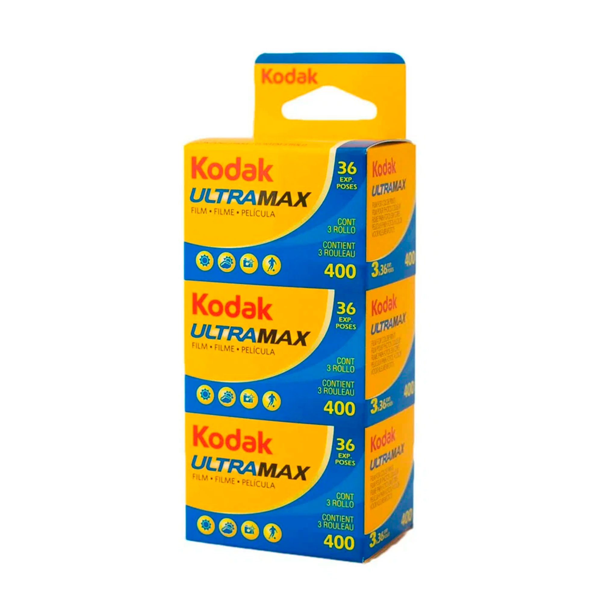 Фотопленка Kodak Ultra Max 400/36, 3 шт.