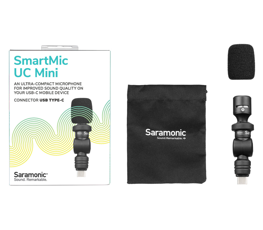 Микрофон Saramonic SmartMic UC Mini всенаправленный, USB-C (уцененный)