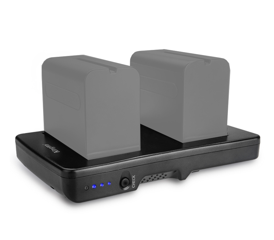 Адаптер питания Kingma F2-BP, с V-Mount на 2 x NP-F аккумулятора