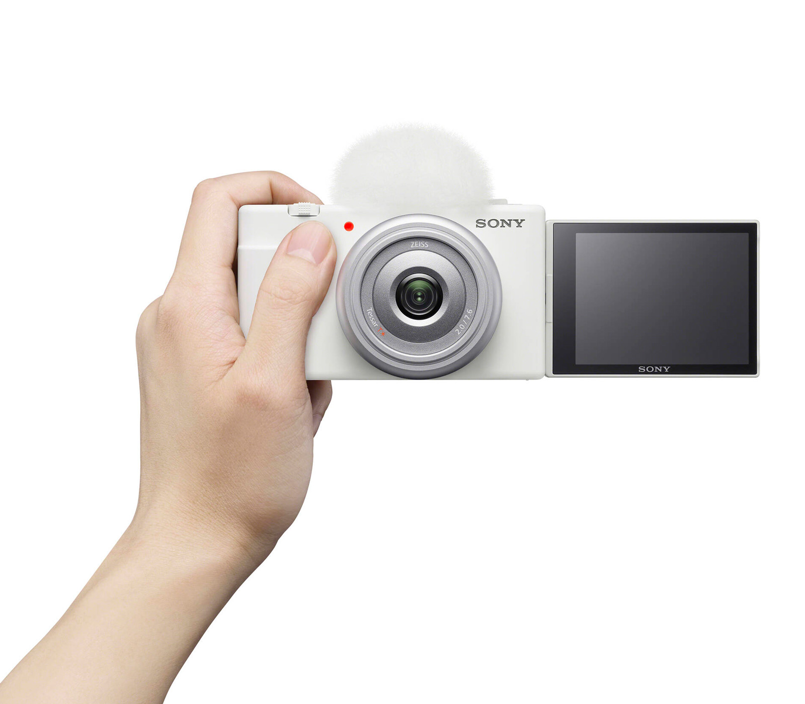 Компактный фотоаппарат Sony ZV-1F, белый