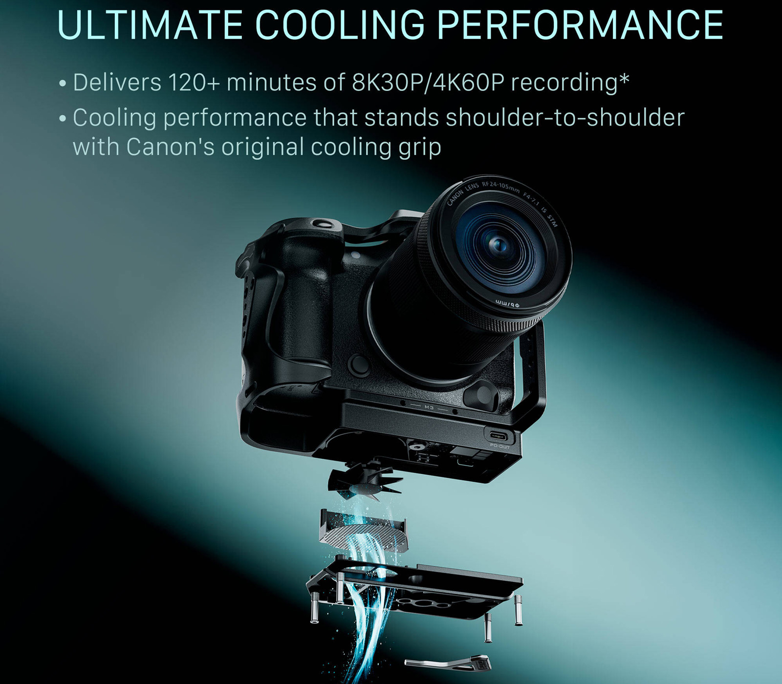 Клетка Tilta Camera Cage для Canon R5 Mark II, с охлаждением, Base Kit