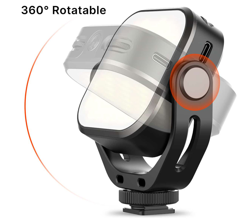 Осветитель Ulanzi VIJIM VL66 LED Video Light, 6 Вт, 3200-6500К, светодиодный