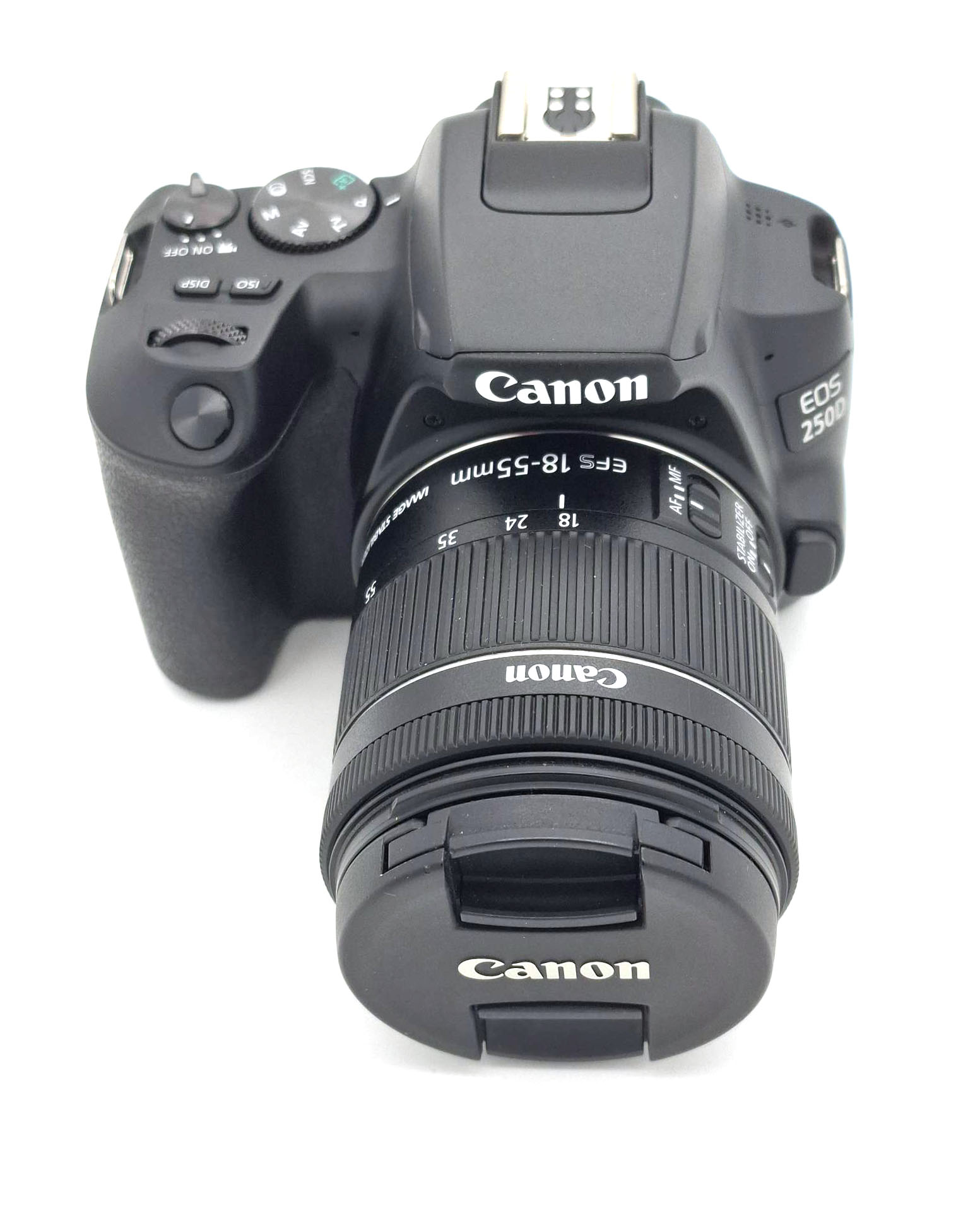 Зеркальный фотоаппарат Canon EOS 250D Kit Black 18-55 IS STM (состояние 5) (б/у)
