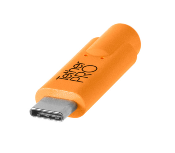 Кабель Tether Tools TetherPro USB-C to USB-C, 4.6 м, оранжевый (уцененный)