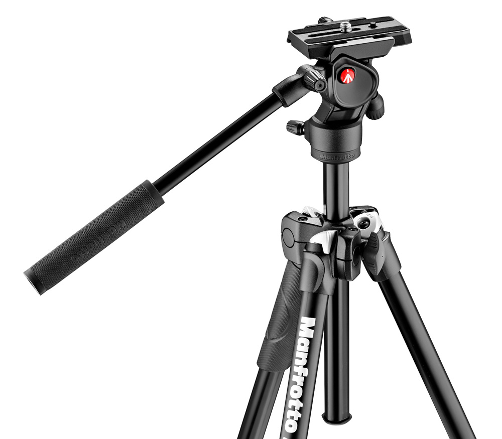 Штатив Manfrotto 290 Light с 2D видеоголовкой Befree Live MK290LTA3-V (уцененный)