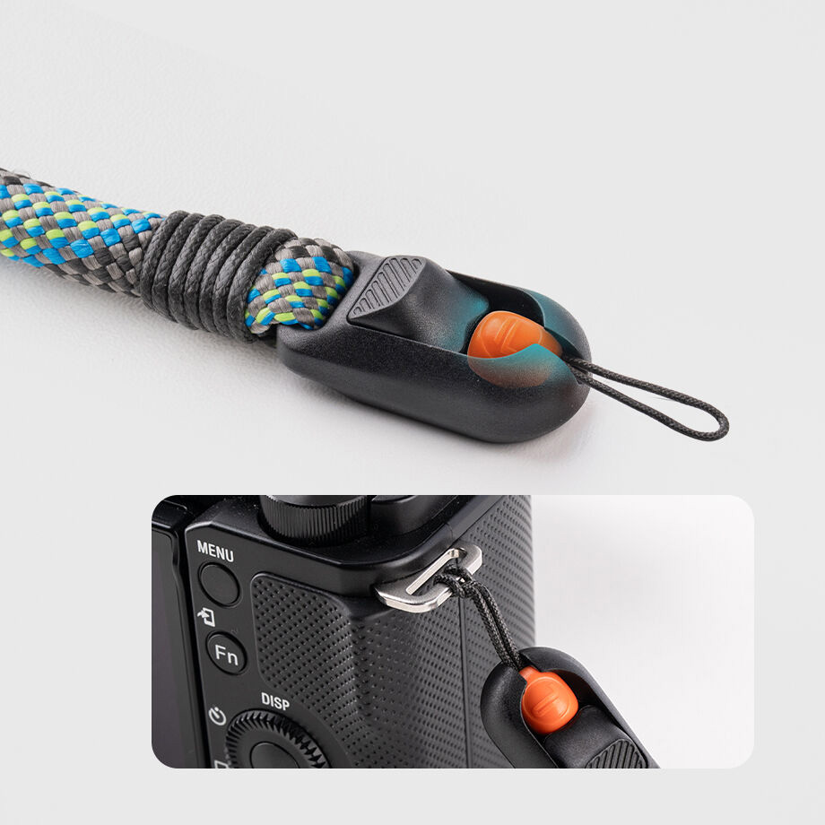 Ремень PGYTECH Camera Wrist Strap Slim Outdoor, цвет Aurora Blue