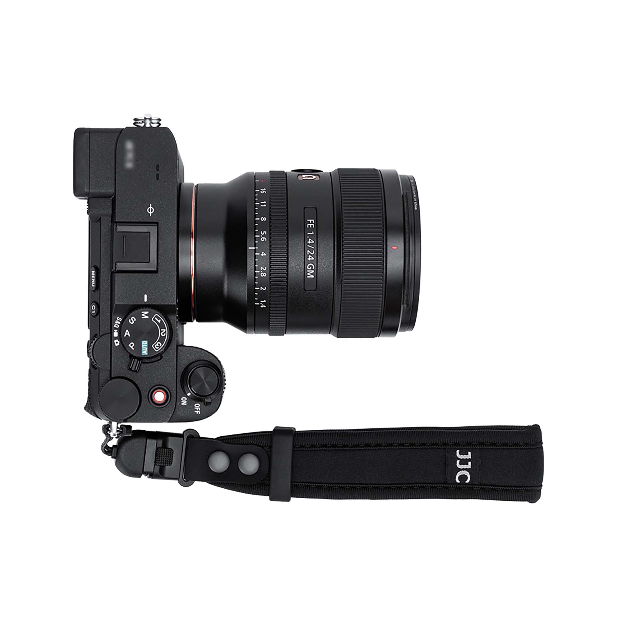 Ремень кистевой JJC ST-1QR для беззеркальных и зеркальных камер, неопрен черный