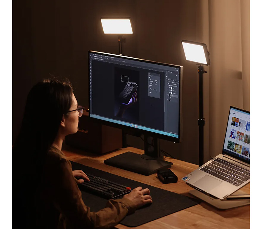 Осветитель Ulanzi K6500 Magnetic Fill Light, с магнитным креплением и управлением по Bluetooth